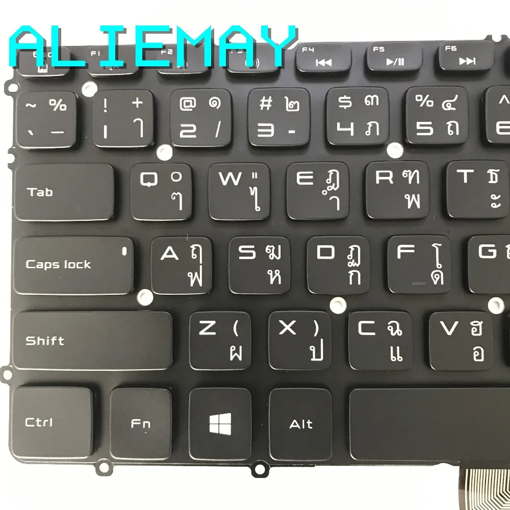 Абсолютно новая Оригинальная клавиатура TI US THAILAND с подсветкой для DELL XPS15 9530 PRECISION