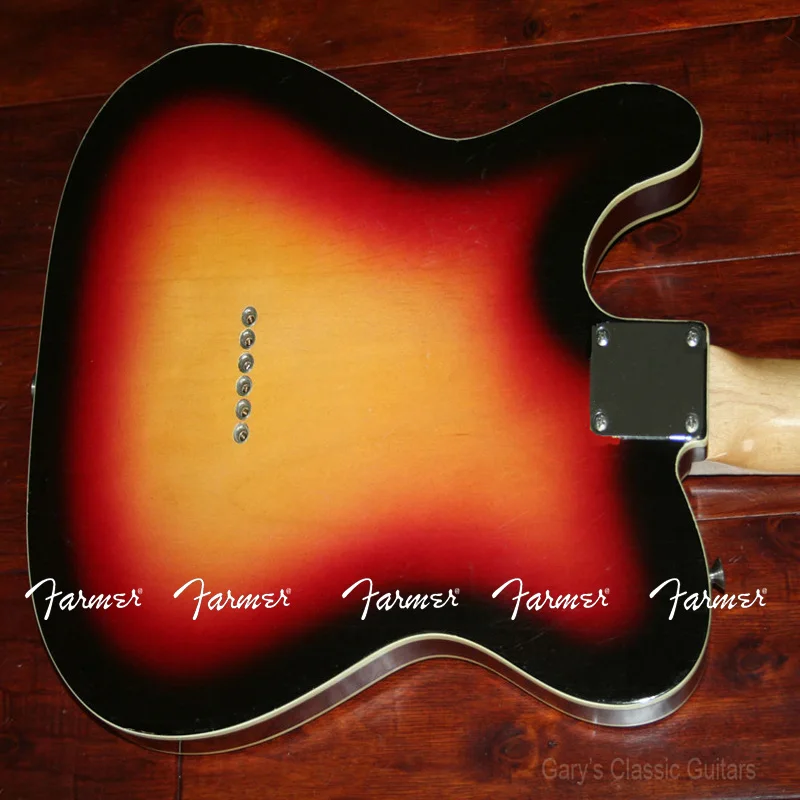 Custom shop/красная/3 цветная гитара Sunburst/6 струнная Электрогитара/Бесплатная