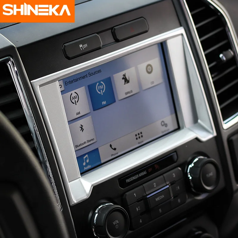 SHINEKA медиасистема GPS Обложка отделка украшение кольцо навигационная Панель рамка