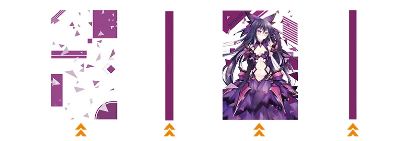 Набор постельного белья с рисунками из мультфильмов, 4 шт. Yatogami Tohka Yoshino Tokisaki Kurumi, постельное белье с аниме