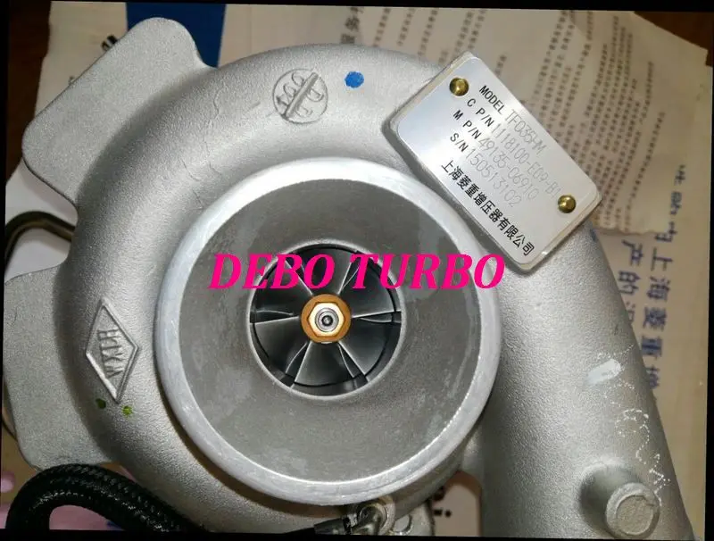 Новый оригинальный Турбокомпрессор TF035HM 1118100 E09 B1 49135 06910 для пикапа Great Wall Hover H3 H5