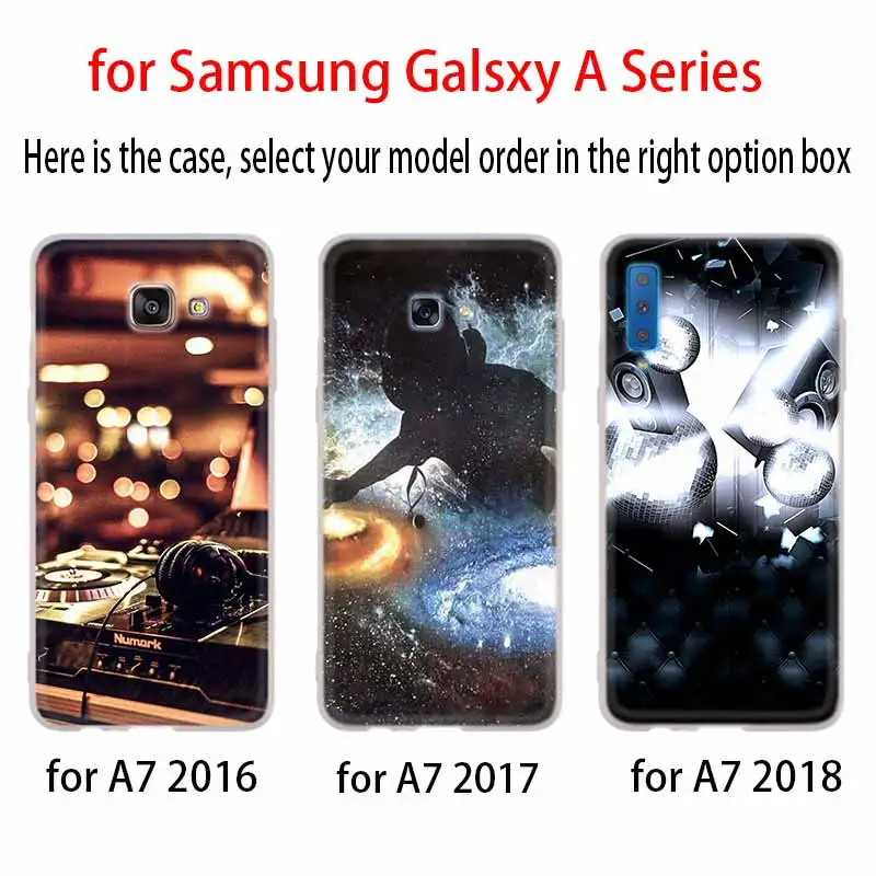Ddj диджеев чехол для Samsung Галактики A12/A20/A51/A70/A20s/A21s/A32/A50/A50s/A42/A52/A72 5G A8 A7 A6 2018