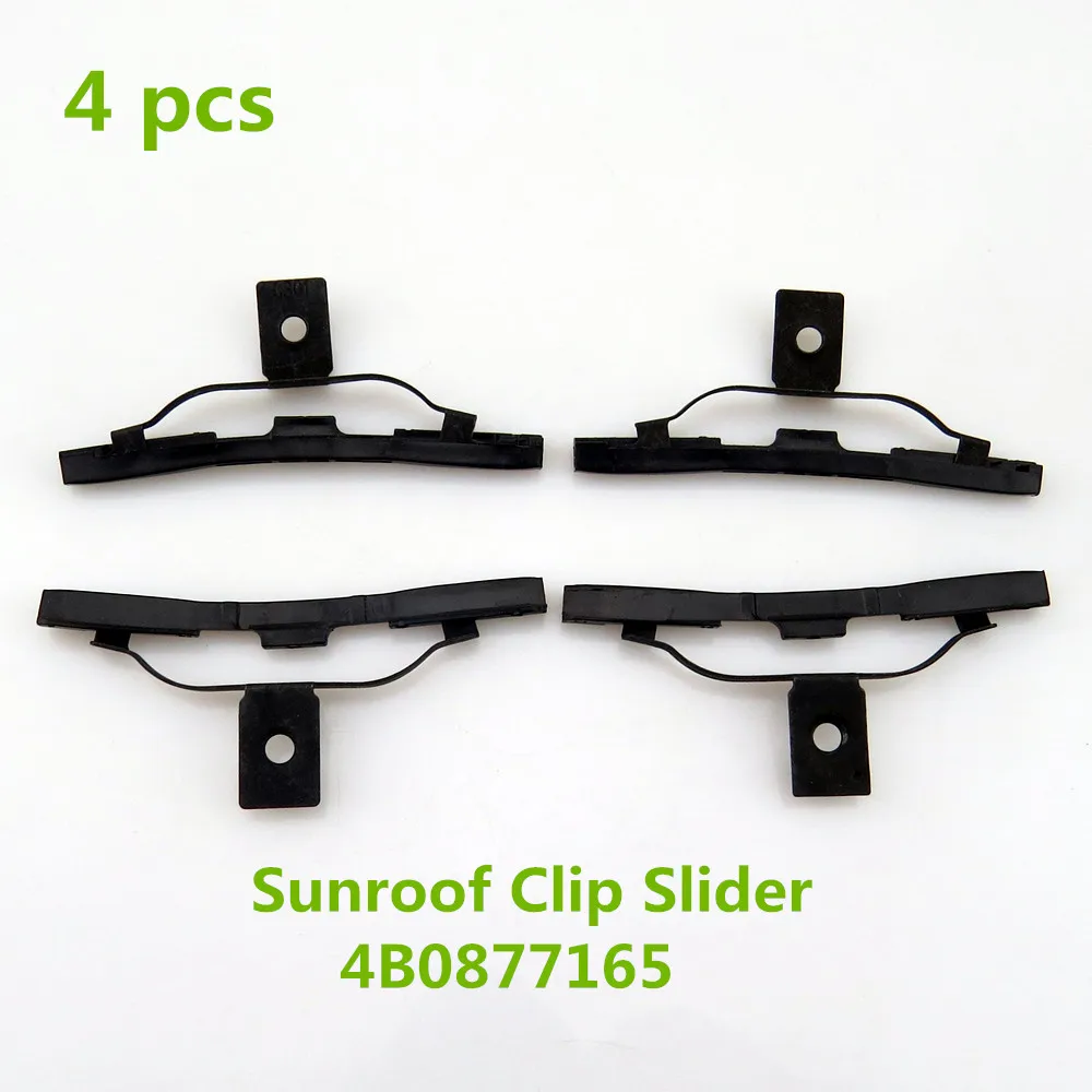 4B0877165-4pcs SCJYRXS люк трансформер Зонт клип слайдер для гольфа MK5 MK6 кролик Passat B5 Touareg R32 4B0877165 4B0 877 165 - Цвет: 4B0877165-4pcs
