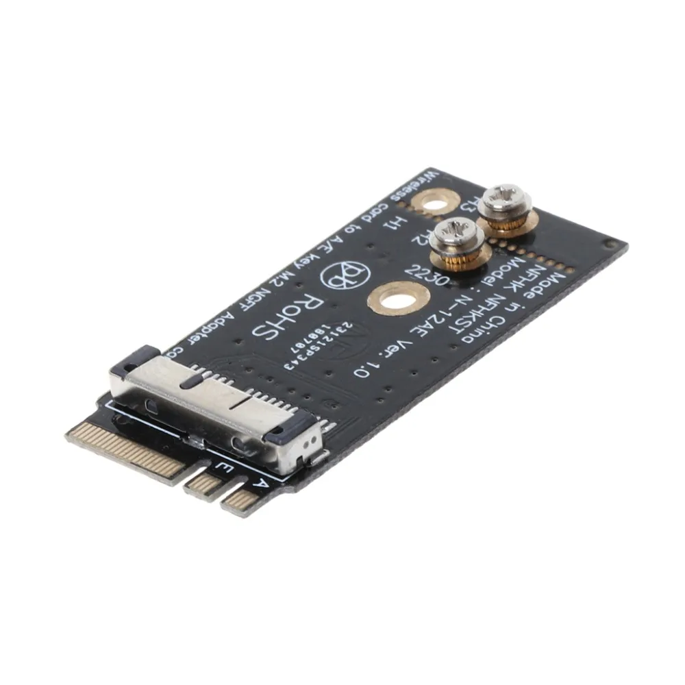 BCM94360CS2 BCM943224PCIEBT2 A/E ключ NGFF M.2 адаптера модуль 12 + 6 Pin Беспроводной WI FI