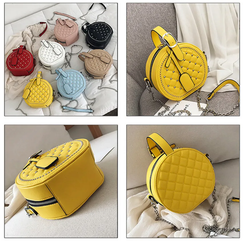 Для женщин сумка с заклепками женская сумка Sac a Main Femme