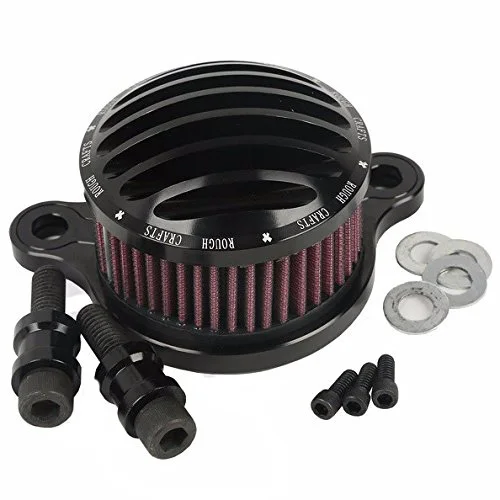 

Billet Aluminum Air Cleaner Intake Filter System Kit for Harley Sportster XL883 1200 2004-2014