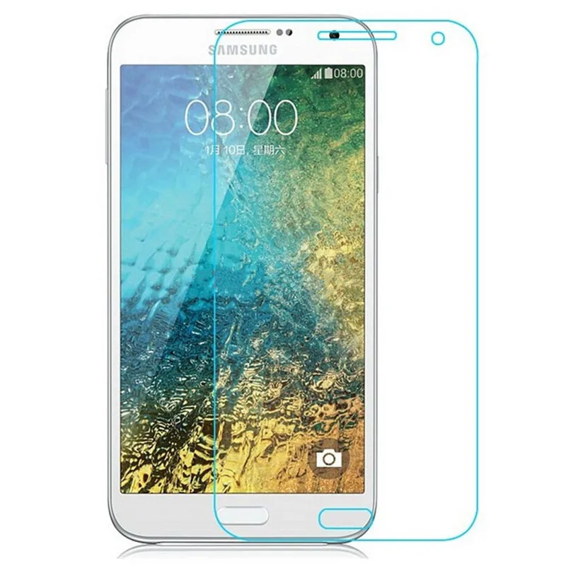 Закаленное стекло для Samsung Galaxy E5 E7 E500 E500H E700F E7000 SM защита экрана 9H 2.5D усиленная