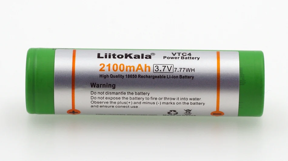 Liitokala 6 шт. новый оригинальный US18650 VTC4 2100 мАч 18650 3 В литиевая батарея электромобиль