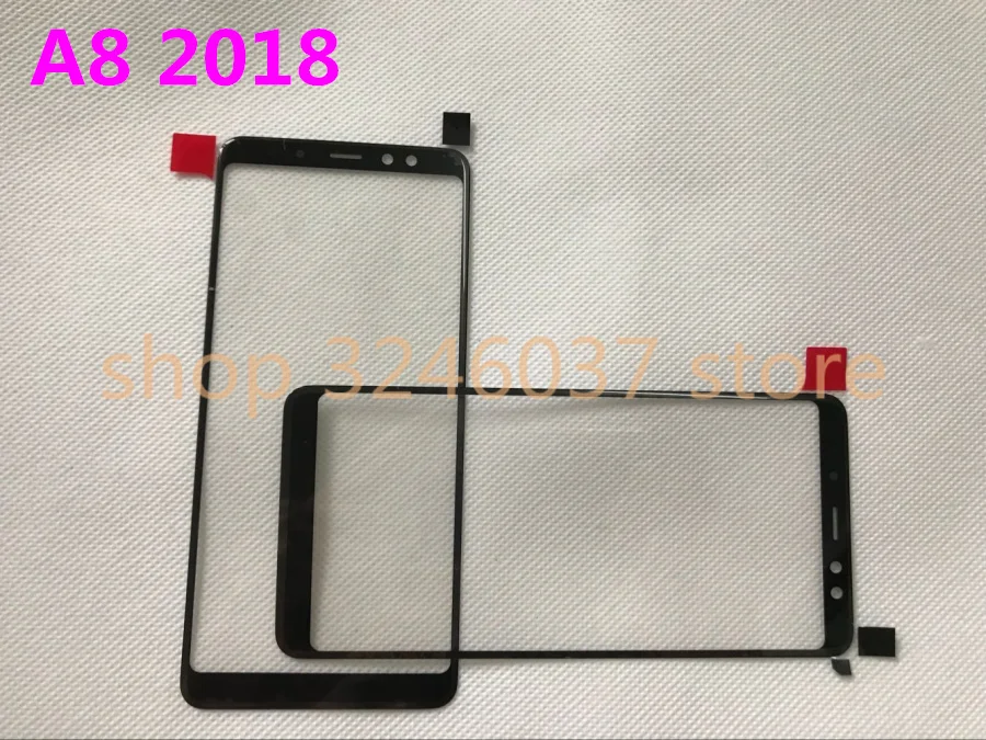 5 шт. черный Оригинальный Новый Замена LCD Передний сенсорный экран Стекло Внешний