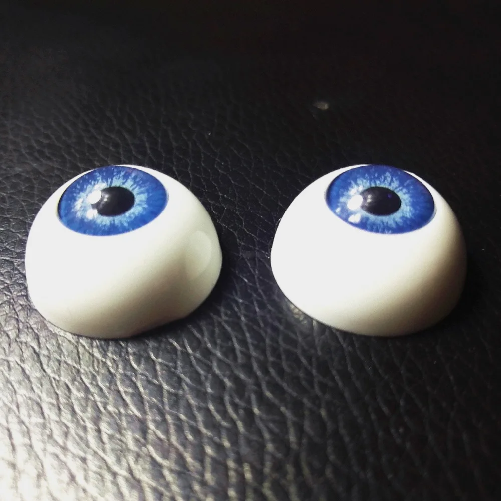 Глаза кукольные полукруглые 22 мм 2 шт.|toys accessories|acrylic dolleye 22mm |