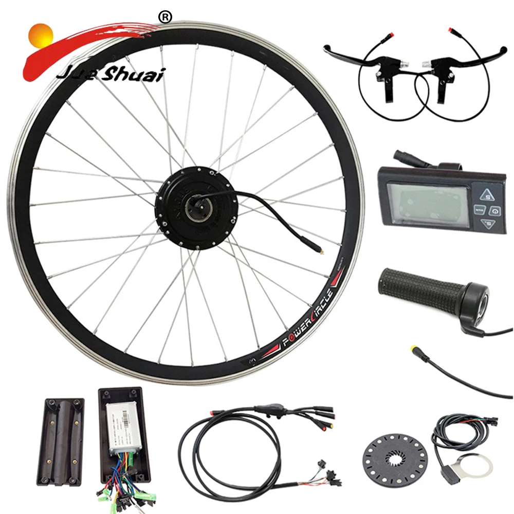 Набор для электровелосипеда 36 В с водонепроницаемым светодиодным дисплеем|electric