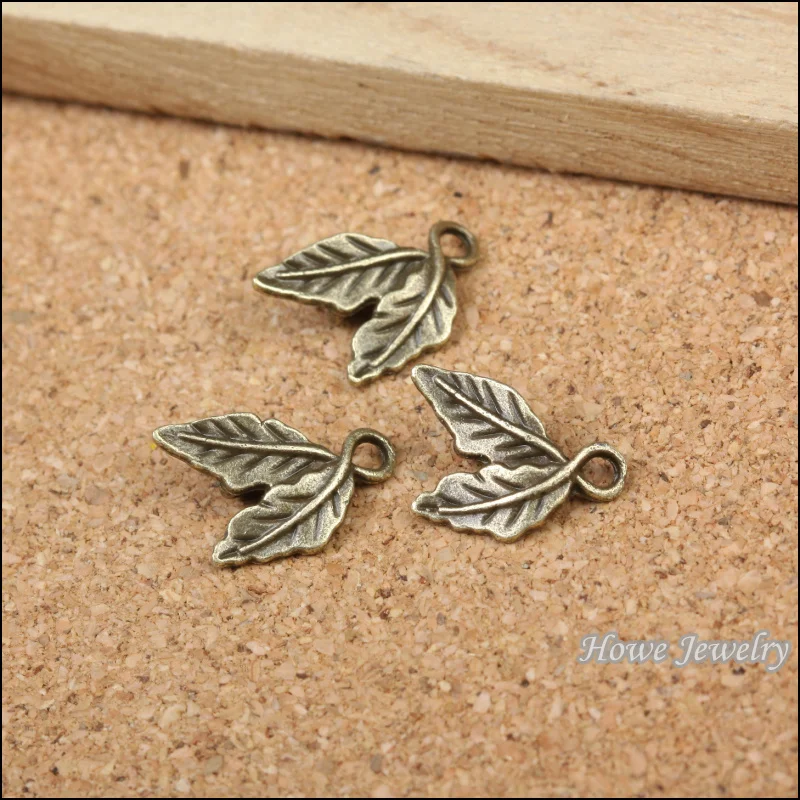 60 шт. подвеска в виде листьев из античной бронзы|accessories material|accessories aquariumjewelry stopper |