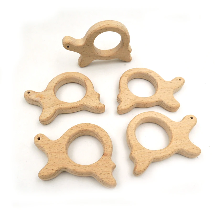 10 шт. детский Прорезыватель экологичный Монтессори Вдохновленный Органический