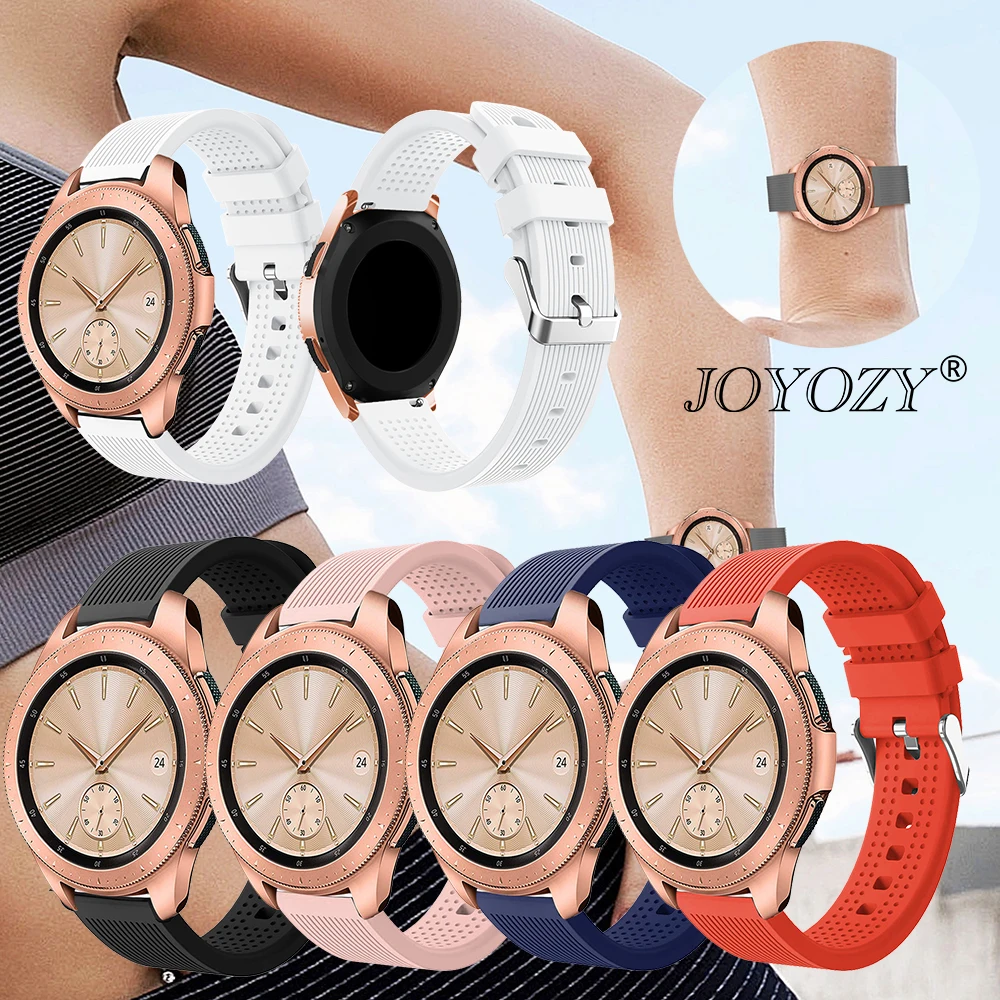 Joyozy Шестерни S3 ремешок для samsung Galaxy watch 46 мм 22 мм ремешок для наручных часов, correa, Шестерни S3 классический силикон браслета amazfit