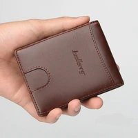 brand mens wallet high quality hasp passport purse for male new arrival vintage card holder with coin pocket pu leather