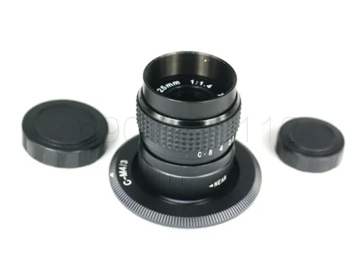 25 мм F1.4 CCTV TV Movie lens + C Mount для Olympus Micro 4/3 m4/3 EP1 EP2 EP3 EP5 EPL1 EPL2 EPL3 EPL5 EPM1 OM-D EM5 EM10 C-M4/3 |