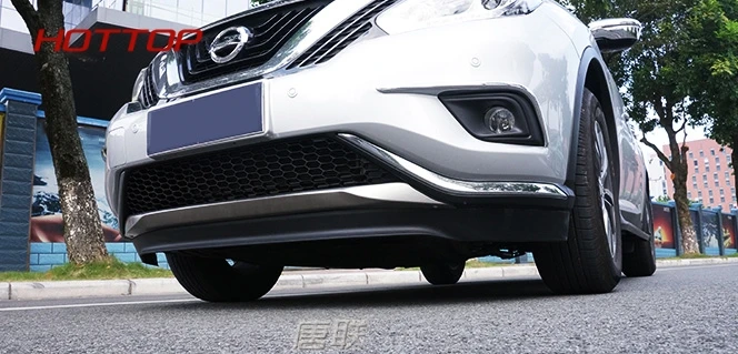 Нержавеющая сталь Передний+ задний бампер Fender Накладка для nissan murano аксессуары