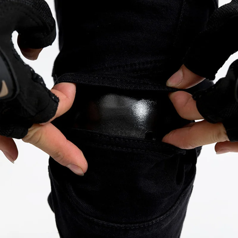 

2019 NEW Motorcycle riding jeans men and women protective Outdoor off-road racing jeans racing Motorcycle pants with knee pads