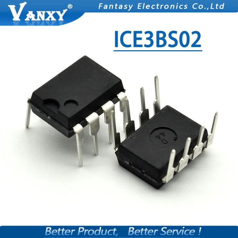 10 шт. ICE3BS02 DIP-8 ледяной 3BS02 DIP8 ICE3BS02L DIP | Электронные компоненты и принадлежности