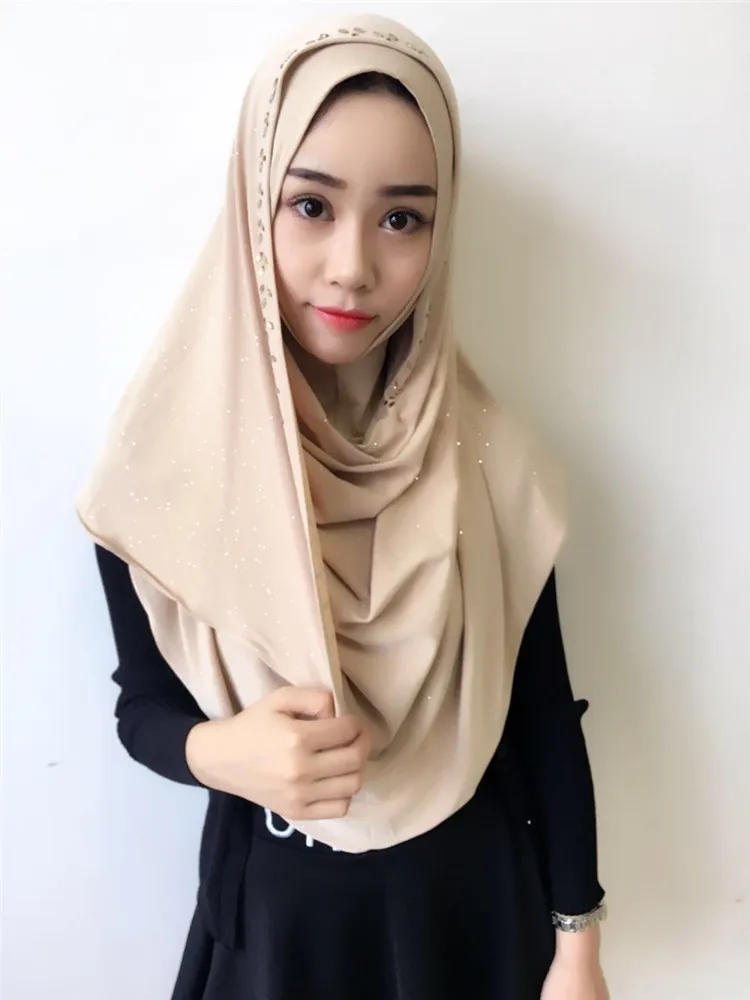 Модный хиджаб на Ближнем Востоке шаль удобное покрытие для головы | Тематическая