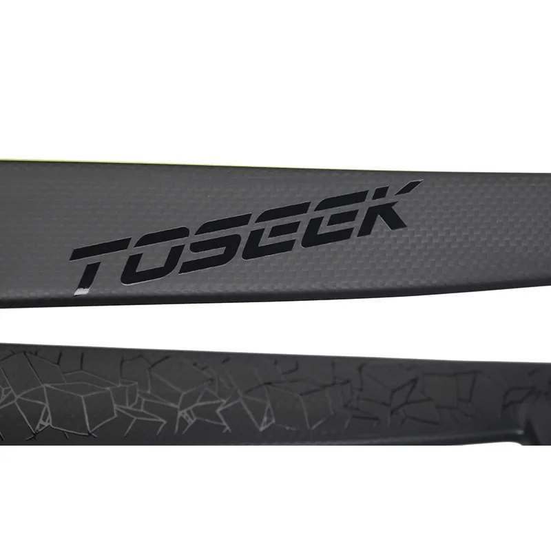

TOSEEK Full 3K Carbon Fiber Mountain Bike Fork 1-1/8" (28.6mm) 26/27.5/ 29inch 520g Red/Black/White