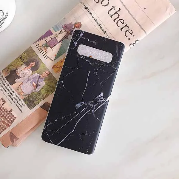 b LOVECOM винтажный мраморный чехол для телефона samsung Galaxy Note 10 Pro A51 A50 A70 A40 S10 S10e S8 S9 S7 Plus Мягкий IMD чехол-накладка - Цвет: b