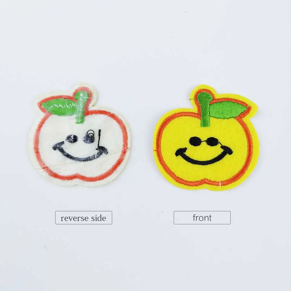 Iron On Embroidery Applique Patches Kids DIY 3D Apple Banana Orange Watermelon Sushi Flower For Clothes Clothing | Дом и сад