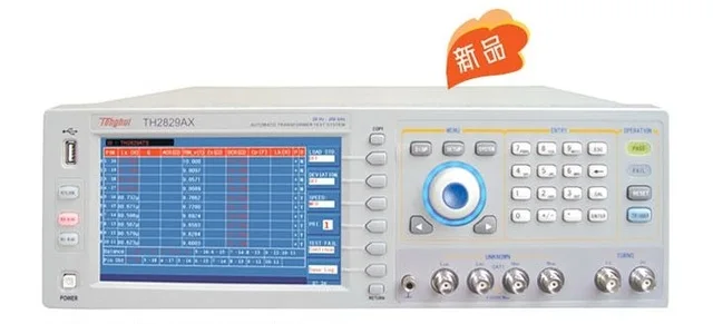 

Fast arrival TH2829AX transformer tester test frequency of 1 MHZ Manual Fixtures