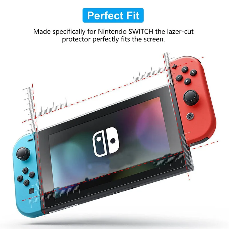 Высококачественное закаленное стекло 9H защита экрана для Nintendo Switch NS Consola