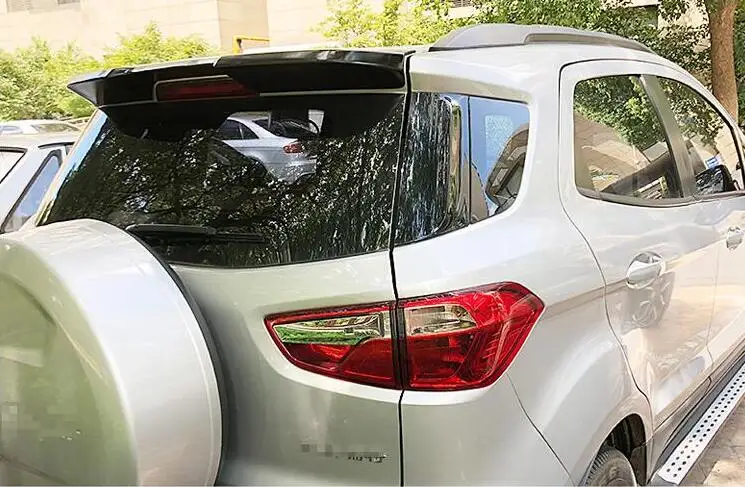 High quality ABS Paint Car Rear Wing Trunk Lip Spoiler Fits For Ford Ecosport 2013 2014 2015 2016 2017 2018 2019 BY EMS | Автомобили и
