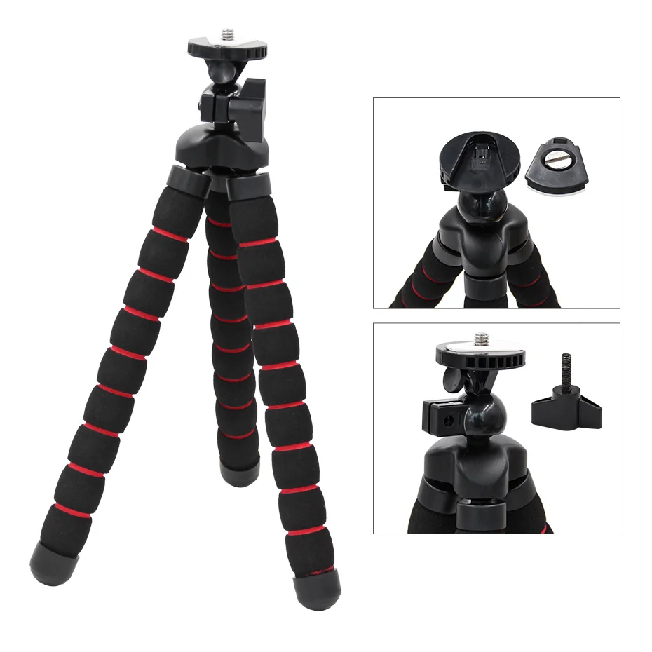 Мини штатив Гибкий Мобильный Gorillapod Осьминог подставка паук для iPhone GoPro Canon Nikon Sony