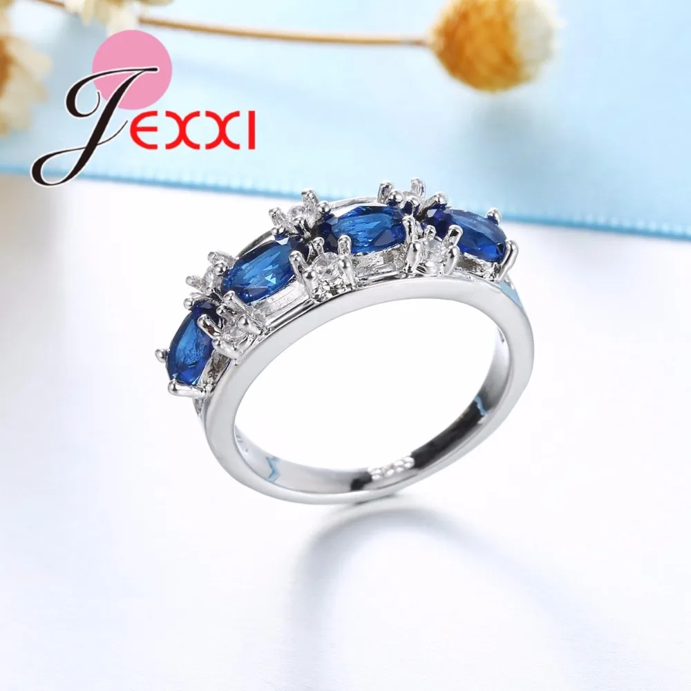 Женское кольцо из серебра 925 пробы с фианитом|fashion jewelry ring|jewelry ringsengagement rings for women |