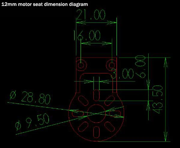 Aluminum alloy motor mount holder seat base for RC mode dronel aircraft 18mm 16mm 12mm carbon tube arm quadcopter multicopter | Игрушки и
