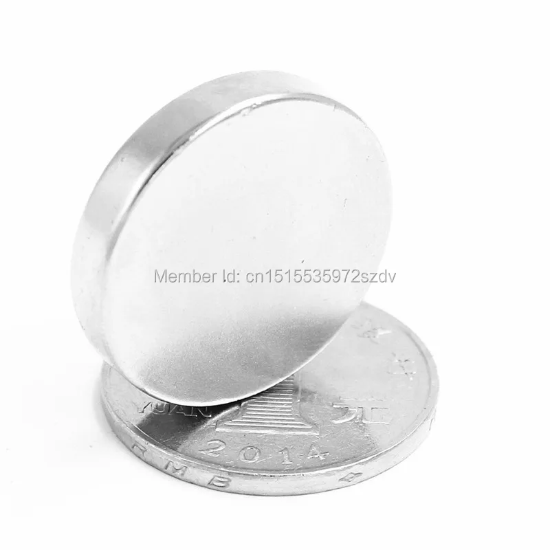 Магнит из редкоземельного металла Неодимовый диаметр 25 мм х 5 50 шт. |