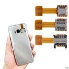 Гибридный двойной адаптер Micro SD для SIM-карты, удлинитель для телефона Android, нано-микрофон
