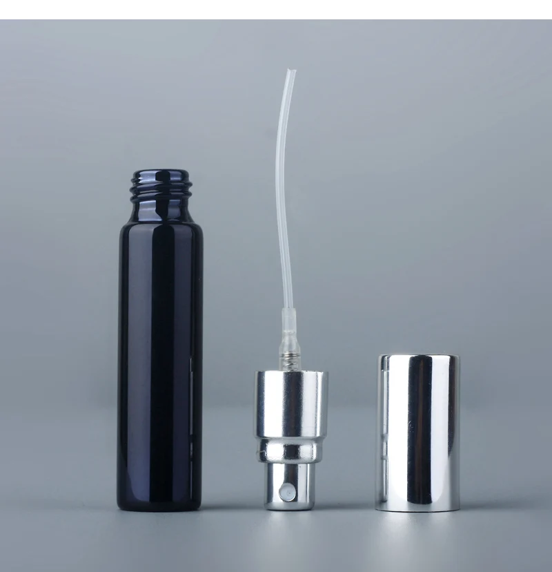 50 шт./лот 10 мл УФ покрытие Стекло Мини Parfume бутылка многоразового использования портативный флакон духов спрей бутылки Пустые Контейнеры