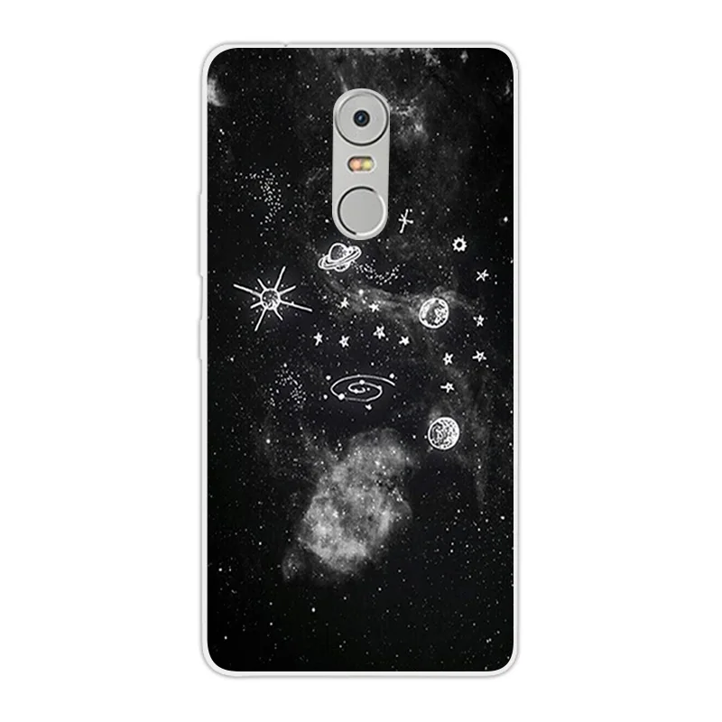 Для lenovo K6 Note 5,5 дюймов для K53 A48 K6Note K53A48 Звездный Чехол Мягкий ТПУ силиконовый чехол для телефона lenovo k6 note гелевая кожа