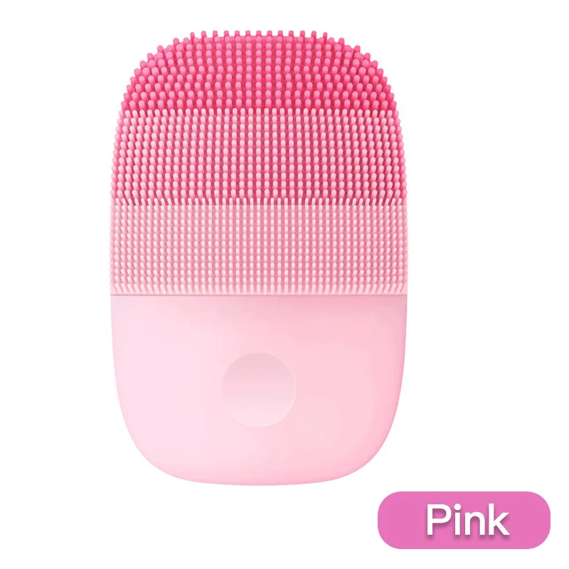 pink Xiaomi inFace Smart Sonic Clean электрическая глубокая дифференцированная Чистящая Щетка массажная перезаряжаемая мойка уход за лицом очиститель - Цвет: pink
