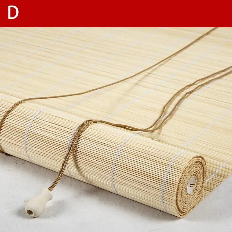 Version D Тре магазины Rideau Оттенки для любви Жалюзи Окно Roleta Na Okno Bamboo Persianas Estores rollgordijnen Cortinas рулонные шторы - Цвет: Version D