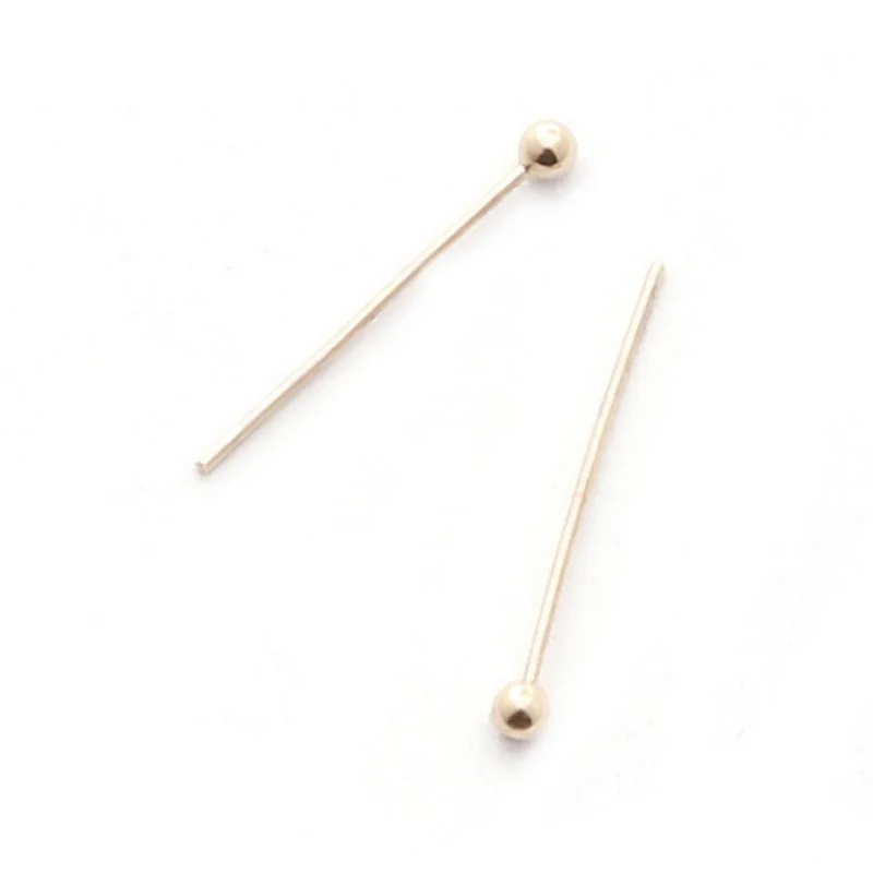 Лидер продаж 1000 шт. 0.5x16мм позолоченные шариковые булавки с античным родием/KC