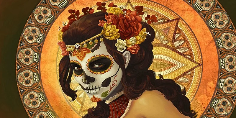 Пляжное полотенце из микрофибры с принтом в виде сахара и черепа | Дом сад