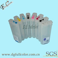 Free shipping 8color setpigment ink refill cartridge with ARC chip for hp desginjet Z2100 Z5200 printer cartridge