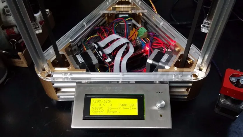 RepRap rostock коссель 3d принтеры металлический комплект все металлические(алюминий+ нержавеющая сталь) комплект не включая электронные запчасти