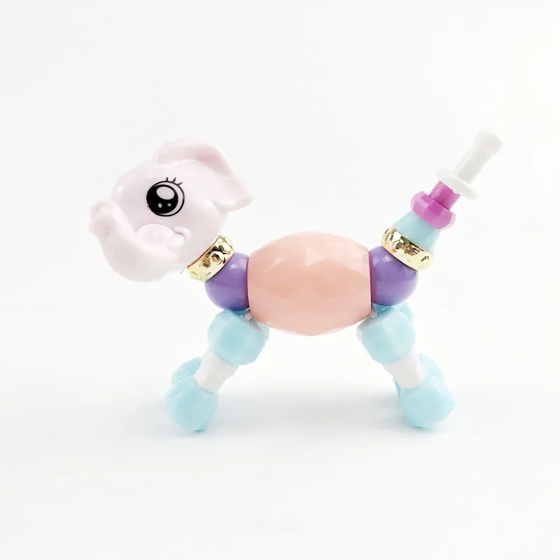 TOY022 1 шт., браслеты для девочек, волшебные фокусы, браслет с животными, милый детский браслет, волшебные игрушки, вечерние подарки на Рождество, Классические игрушки для детей - Цвет: TOY022