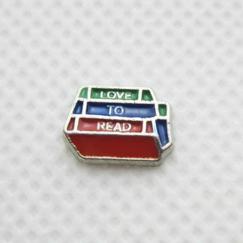 

Новое поступление, 20 шт./лот, Плавающие Подвески с надписью Love To Read, живые стеклянные медальоны с памятью, подвески «сделай сам», ювелирные ак...