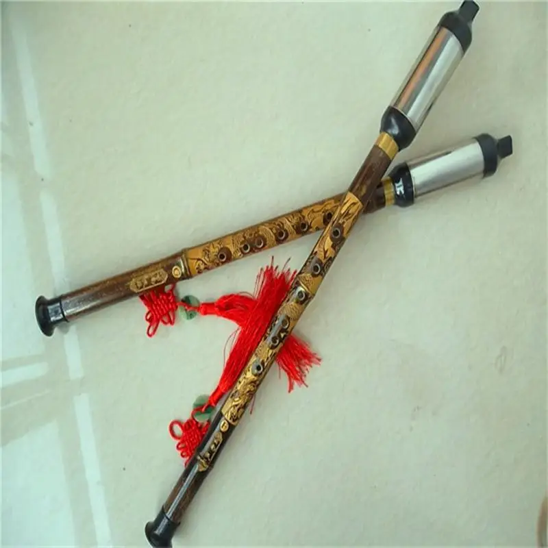 Натуральная фиолетовая бамбуковая Вертикальная флейта для игры Bawu F/G ключ флуута