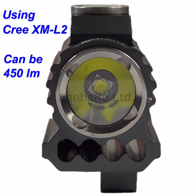 TrustFire TR-D017 Cree XM-L2 U3 светодиодный 450 люмен 3-режимный свет велосипеда с Батарея набор