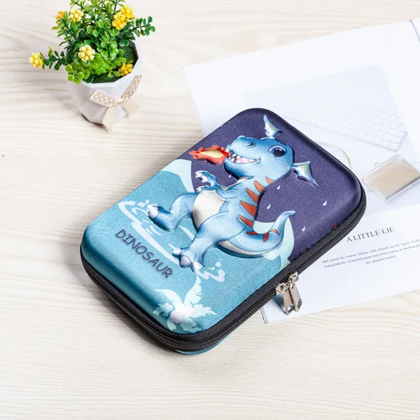 L Автомобильный Карандаш Чехол Единорог пенал Kawaii estuche escolar большие школьные принадлежности пенал kalem kutusu - Цвет: L