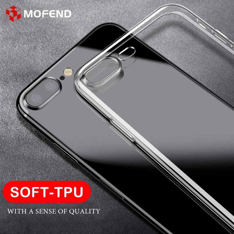 Mofend Transparent Silicone Phone Case For iPhone 5s 5 SE Soft TPU 6 case 6s Plus 7 8 |