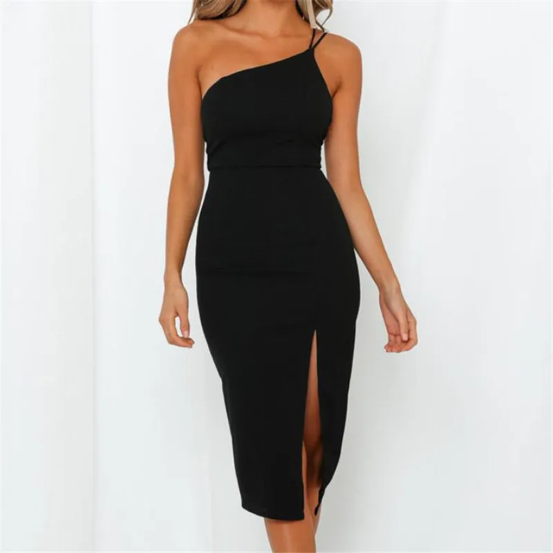 CA Women's Sleeveless Bodycon Sexy Dresses Womens Ladies Spaghetti Strap Evening Party Beach Summer Dress New 2019 | Женская одежда